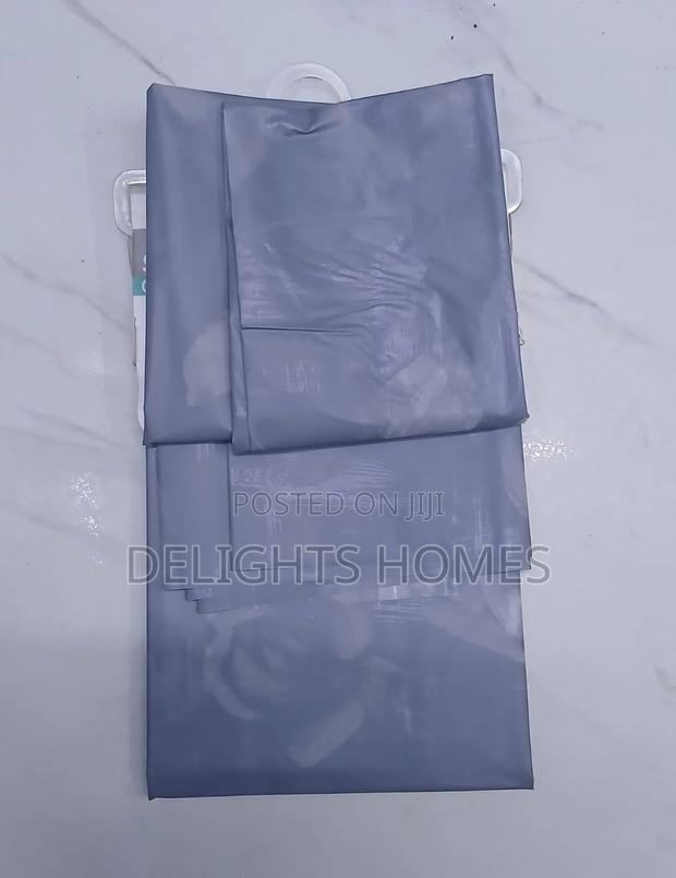 Waterproof Fabric Printed Shower Curtains-Alp - thumbnail 5