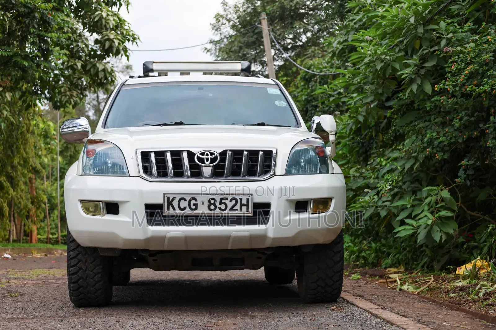 Toyota Land Cruiser Prado 2009 White