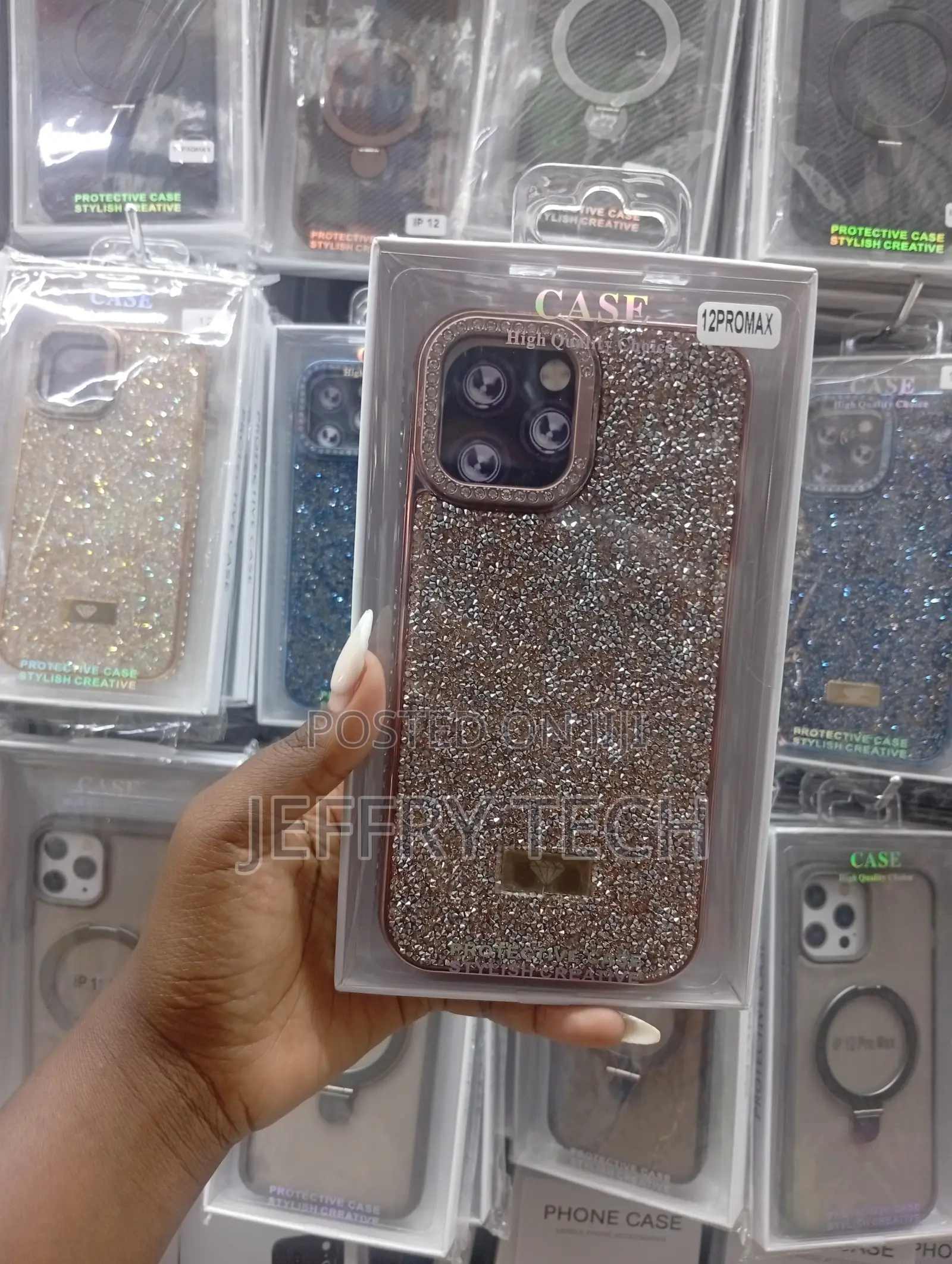 Jual Case Glitter Crystal Bling Lens Stand iPhone 12 Pro Max
