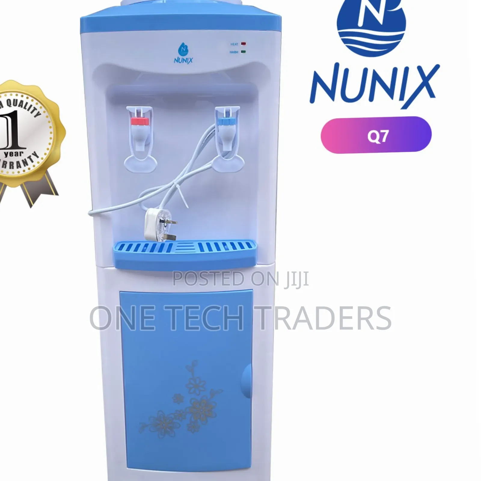 Nunix Q7 Hot & Normal Water Dispenser - White