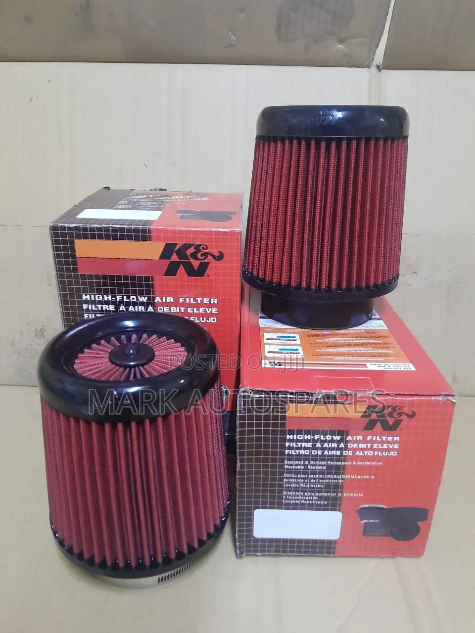 K N Custom Air Filters