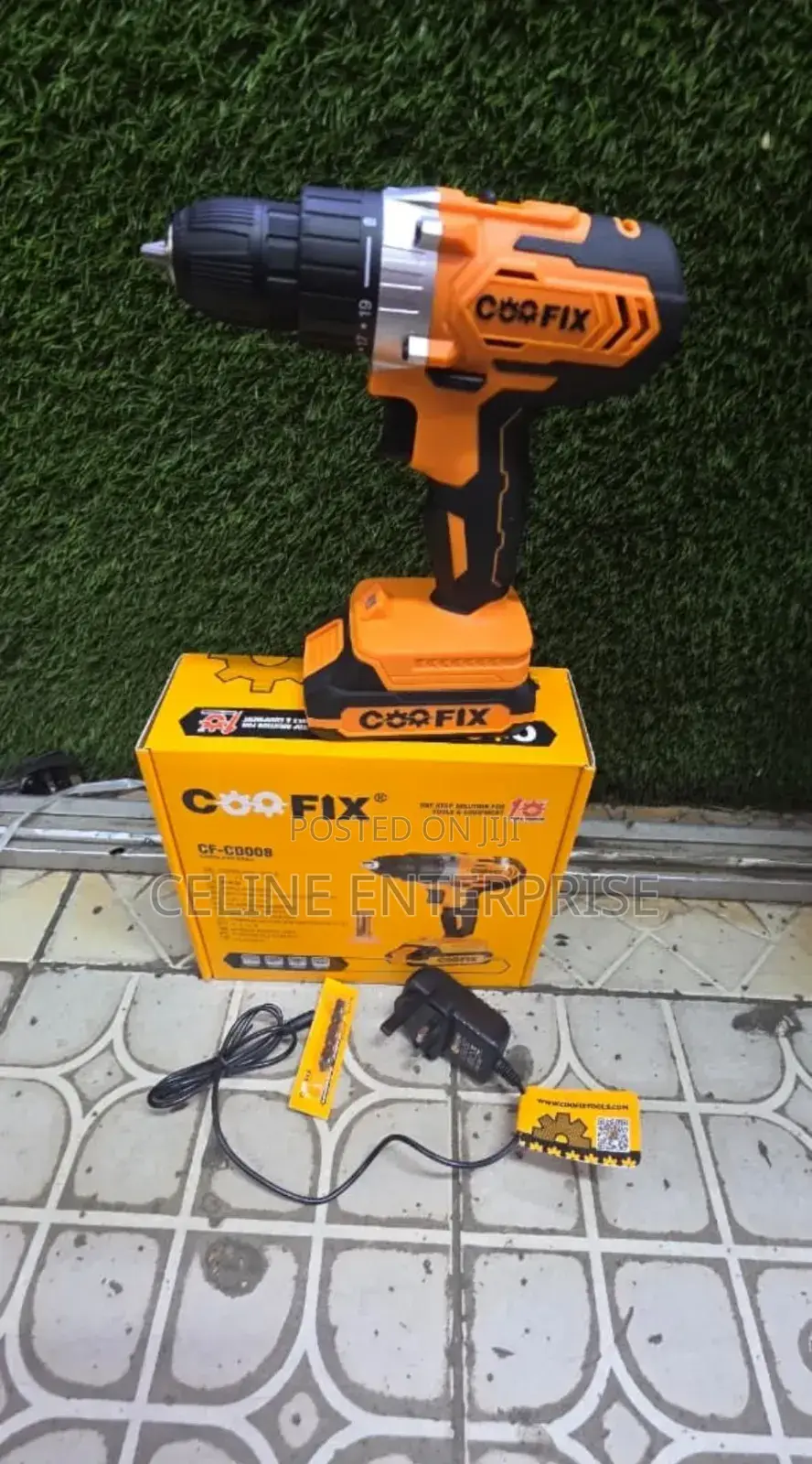 Coofix Cordless Drill 20v 1battery