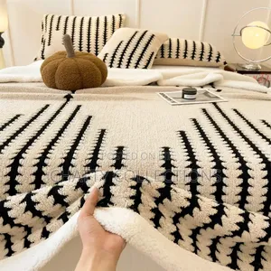 Big Size Beige New Design Fleece Blankets/Throw Blankets