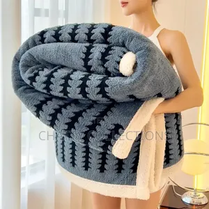 Big Size Blue New Design Fleece Blankets/Throw Blankets
