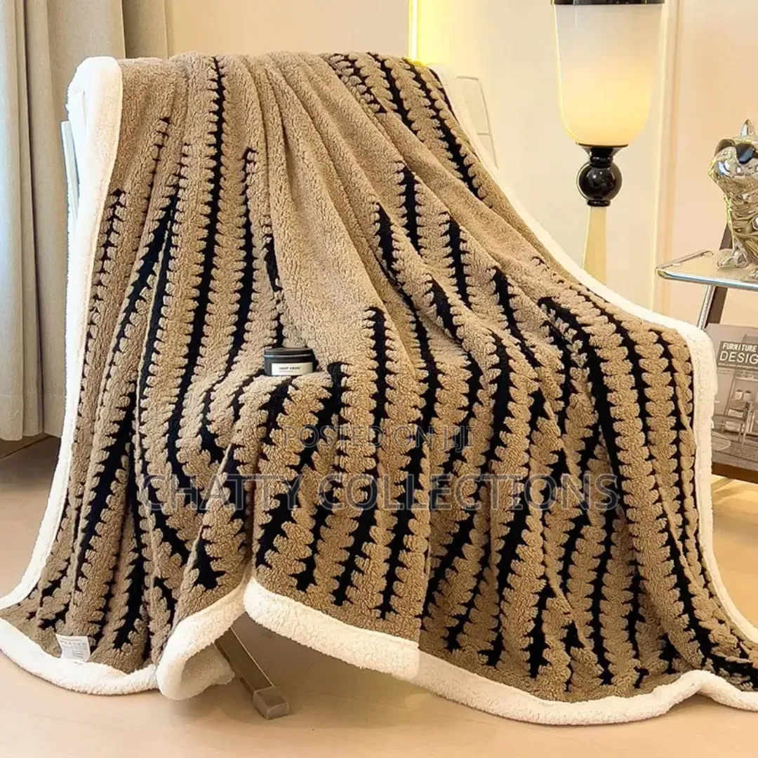 Big Size Brown New Design Fleece Blankets/Throw Blankets