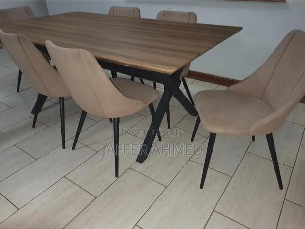 6 Seater Stylish Dining Set - thumbnail 2