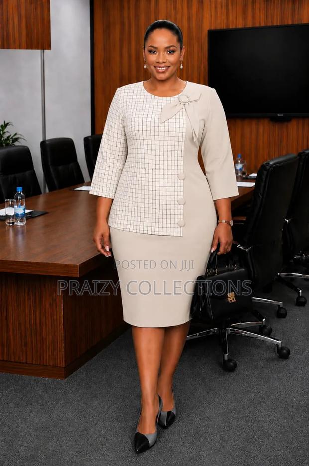 Classy Executive Straight Dress - thumbnail 4