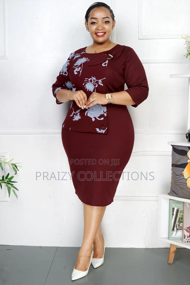 Classy Executive Straight Dress - thumbnail 5