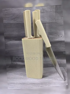 Kitchen Knives 6 PCS With Acrylic Stand
