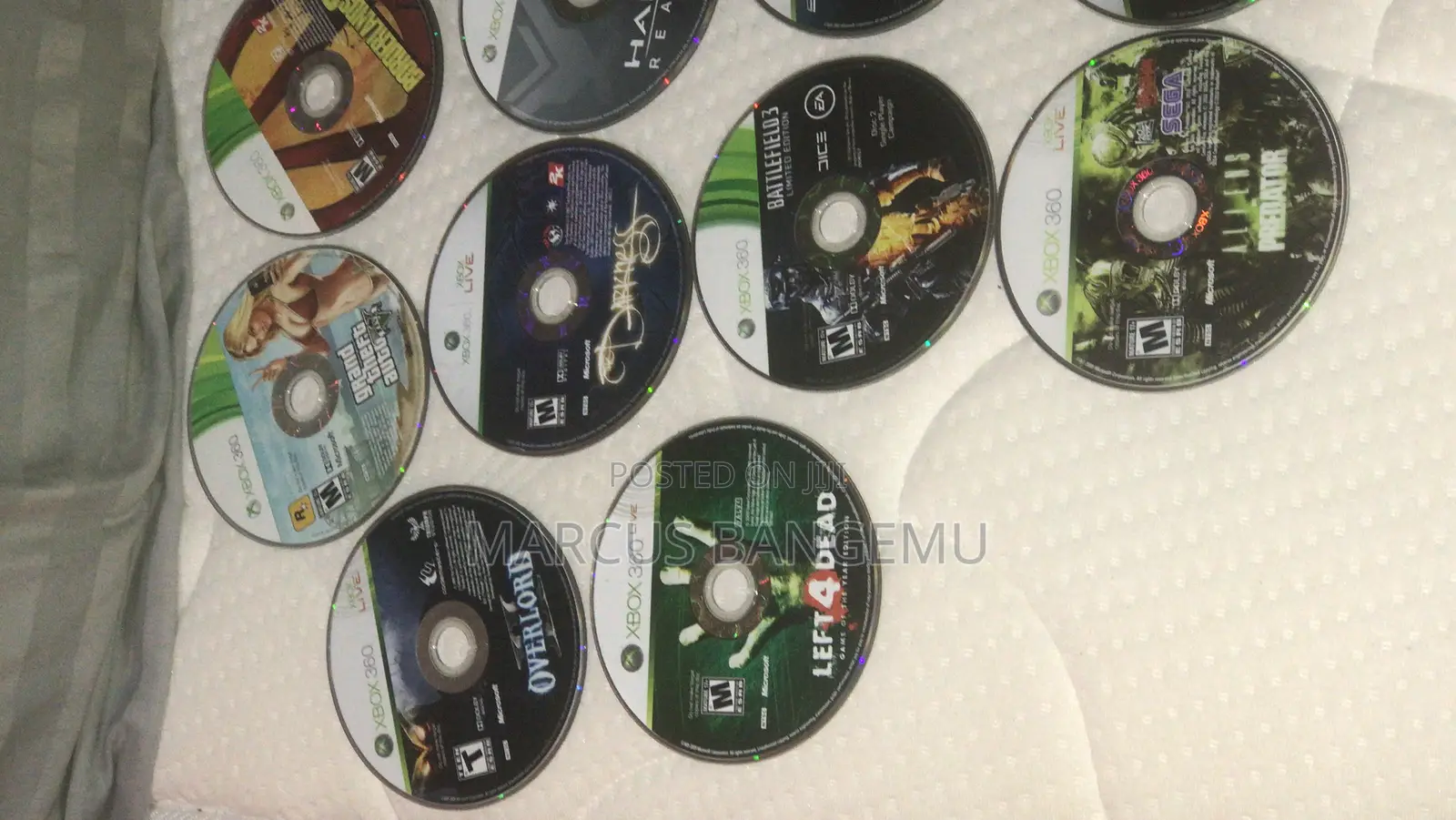 Discs for Xbox 360 and Ps3