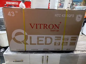 Vitron Tv 43 Inch Qled ( Netflix Youtube Bluetooth)