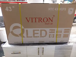 Vitron Tv 43 Inch Qled ( Netflix Youtube Bluetooth)