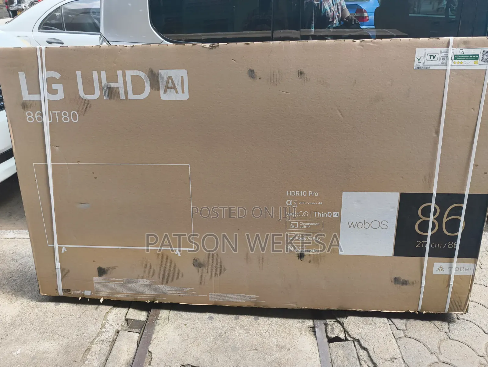 Lg 86 Inch Uhd Ut80 Smart Tv Ai Magic Remote Hdr10 Webos24 86ut80