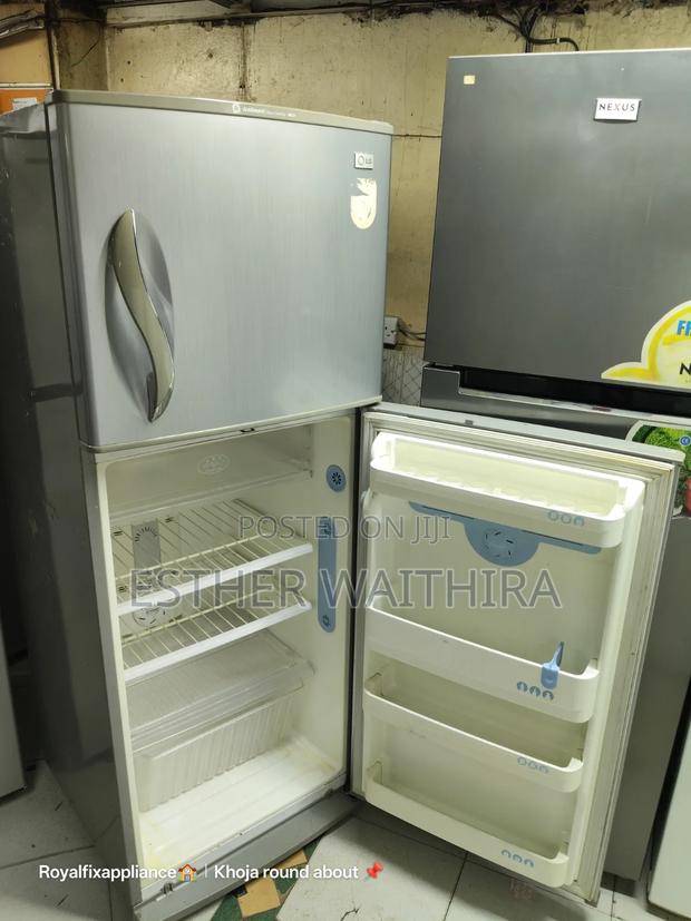 Purw Silver Very Neat and Affordable Lg Double Doors Fridge - thumbnail 2