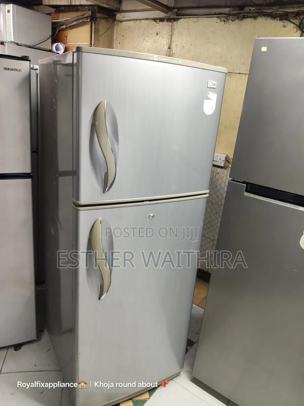 Purw Silver Very Neat and Affordable Lg Double Doors Fridge - thumbnail 6