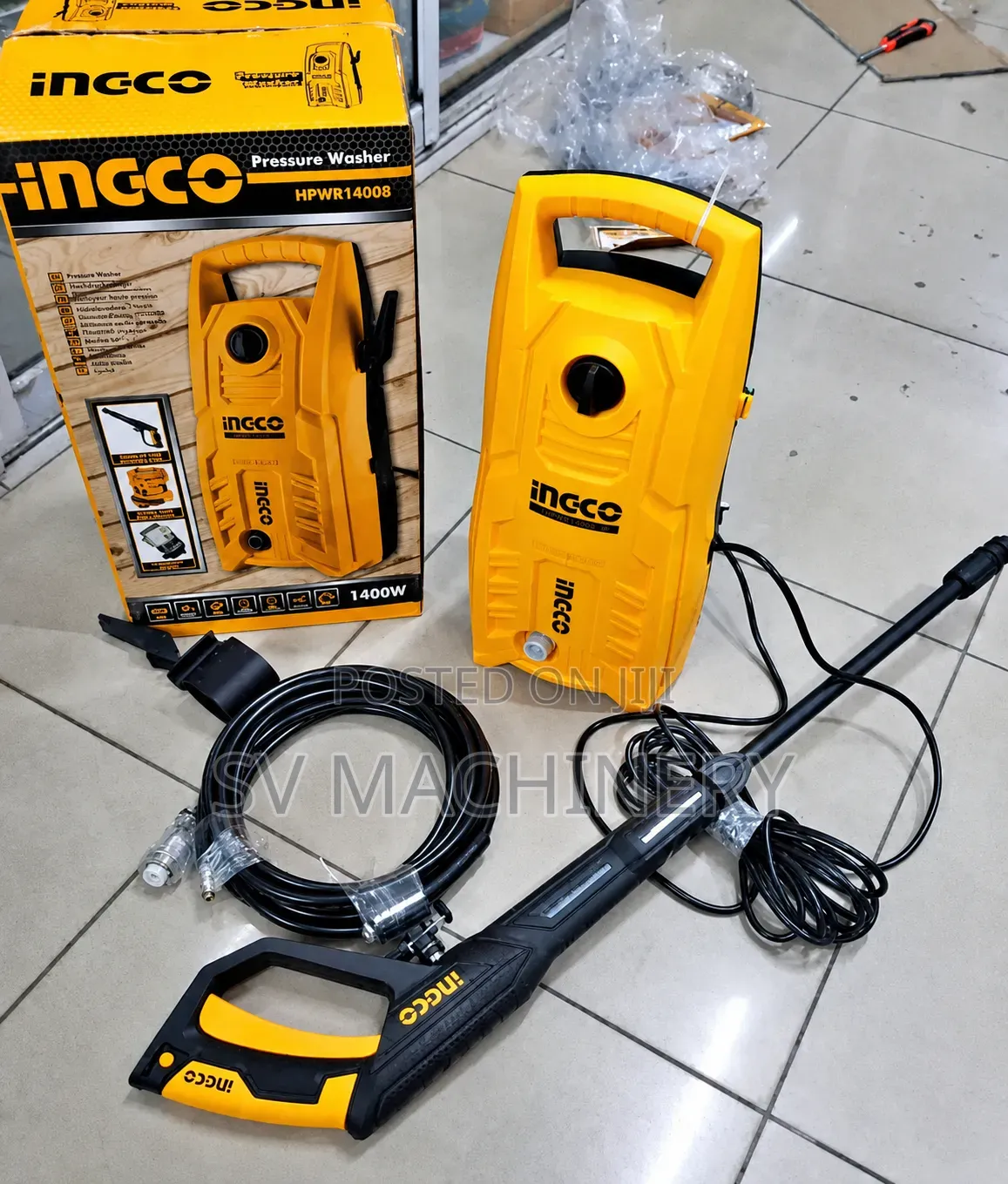 Heavy Duty Ingco High Pressure Washer Machine