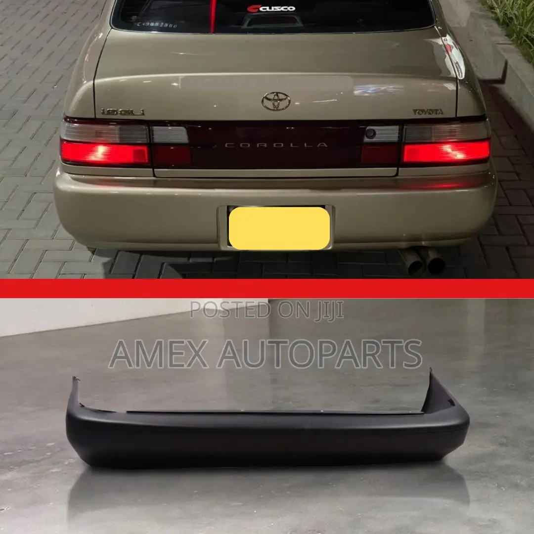 Rear Bumper Toyota Corolla Ae111 1998 Onwards