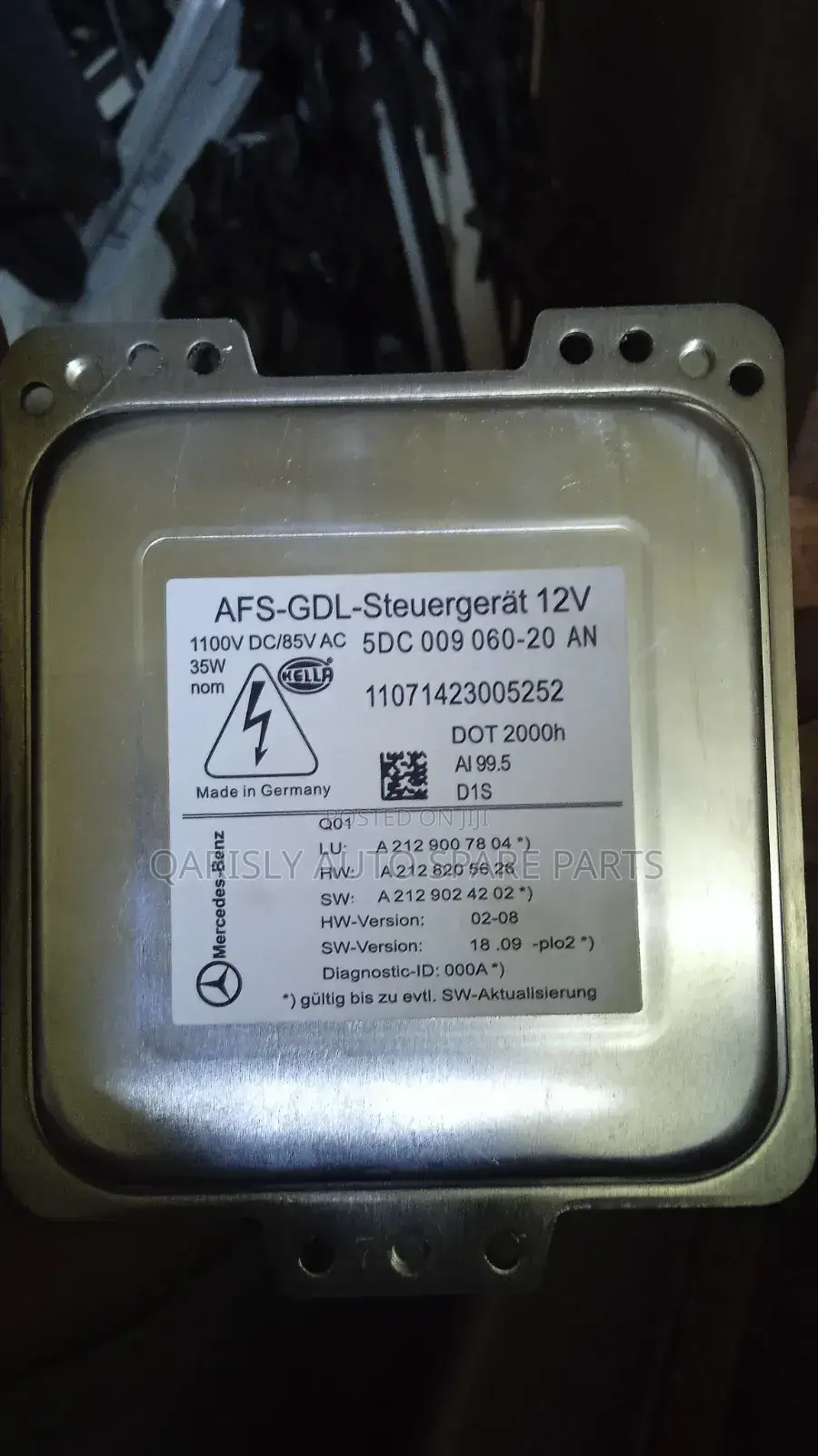 Mercedesbenz Headlight Ballast Comp