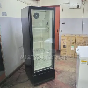 Black$ White Display Fridge (400l), Well Maintained