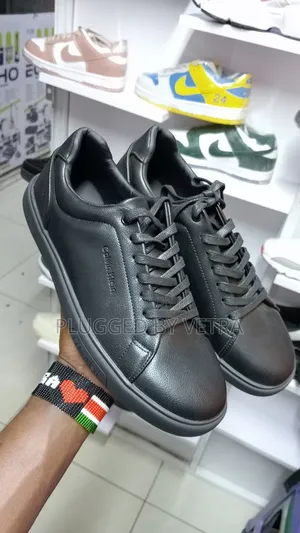 Calvin Klein Officials/Casuals in "Tripple Black" Colourway Sneakers.