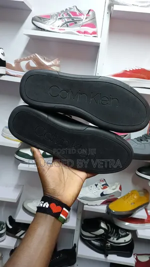 Calvin Klein Officials/Casuals in "Tripple Black" Colourway Sneakers.