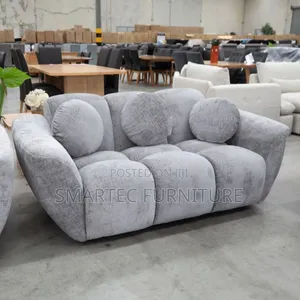 Plush 3 Seater Bubble Sofa Set.