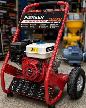 Heavy Duty 2500psi Pioneer Petrol Car Wash Machine