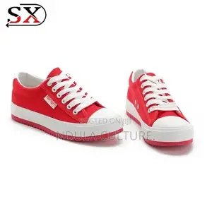 Ladies Canvas Sneakers (Rubber Shoes)