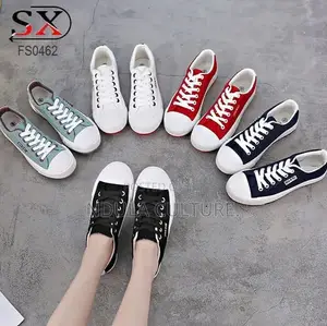 Ladies Canvas Sneakers (Rubber Shoes)