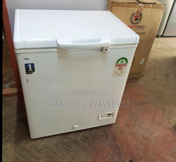White Min Deep Freezer 120litres - main view