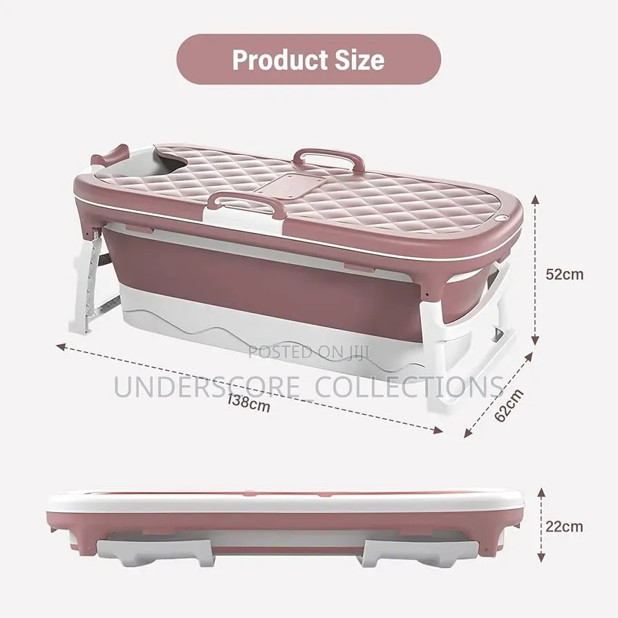 Foldable Portable Bathtub 4 Home Spas, Small Apartments N Travel.