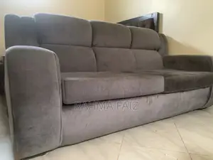 3 Seater Gray Sofa Couch