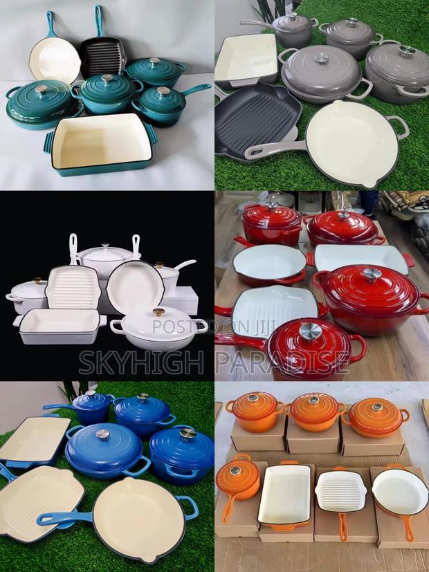 11pcs Cast Iron Cookware
High Quality Enamel
