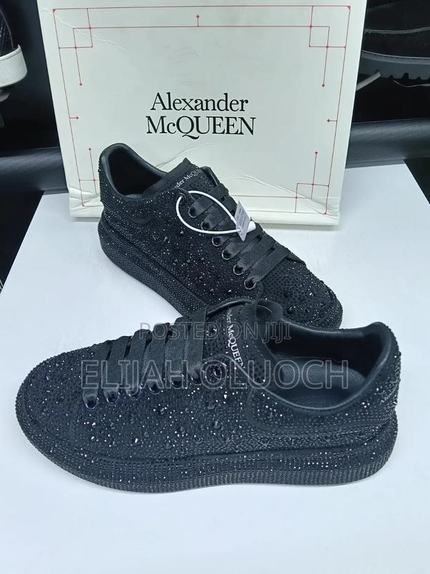 Alexander McQueen* Black _galaxy_ _Glitter_