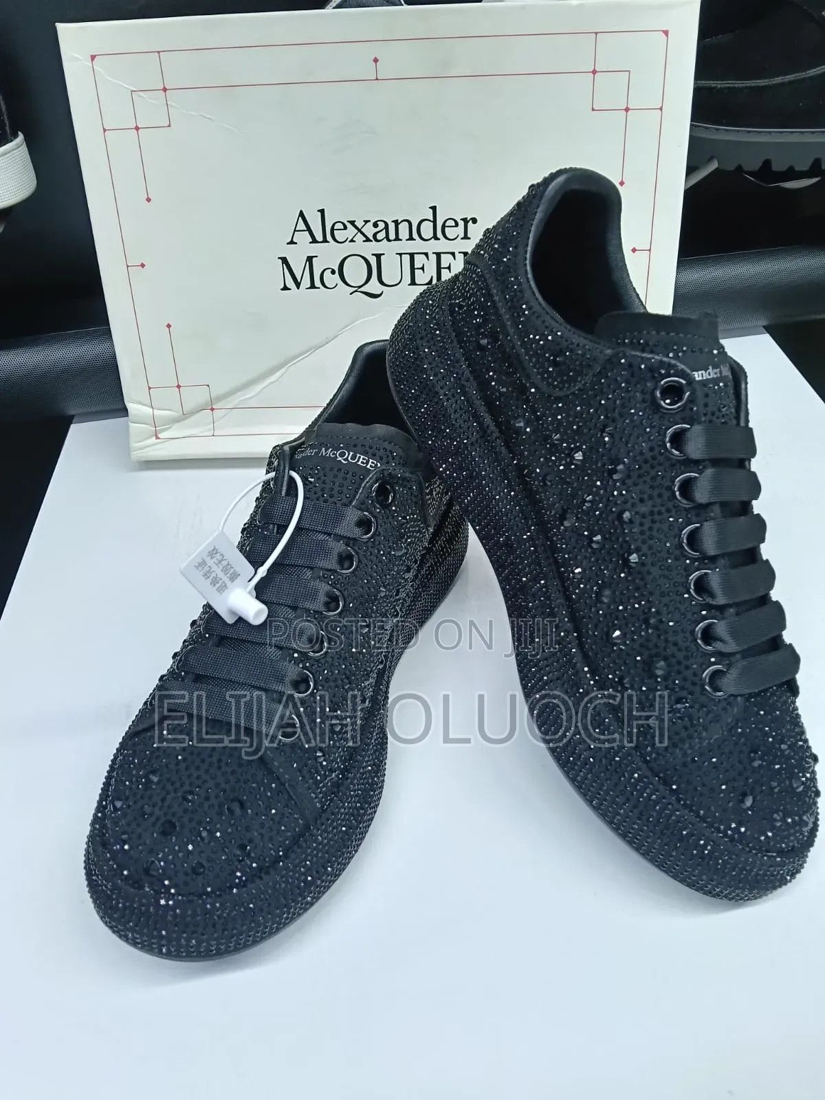 Alexander McQueen* Black _galaxy_ _Glitter_