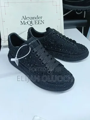 Alexander McQueen* Black _galaxy_ _Glitter_
