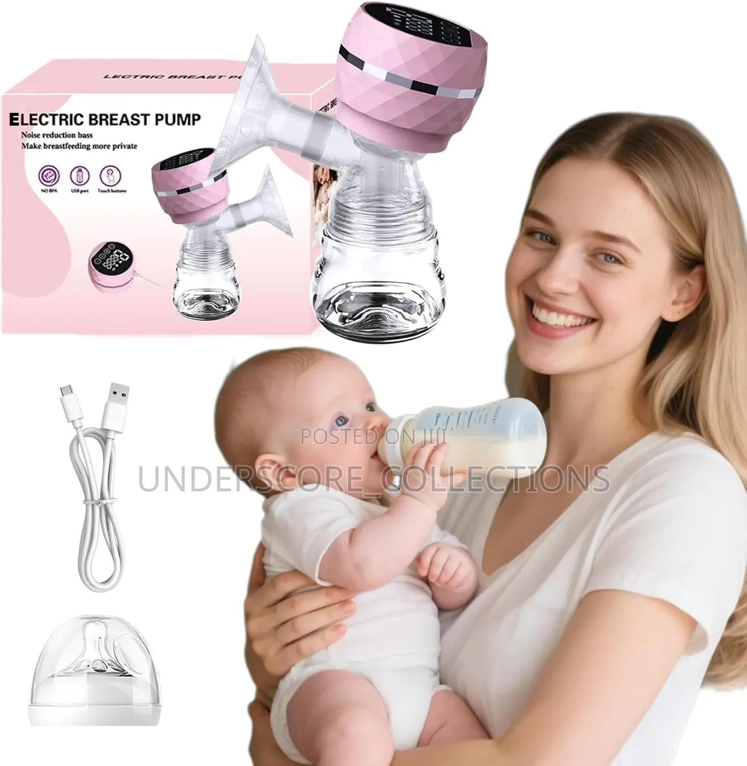 Smart Speed Antibackflow Breast Pump
