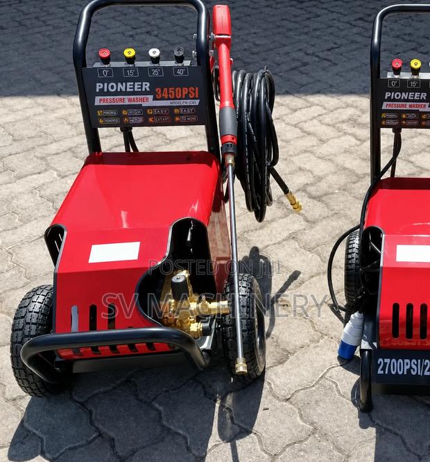 Heavy Duty 3450psi Pioneer Electric Car Wash Machine