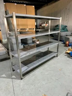 Stainless Steel Storage Shelving Unit