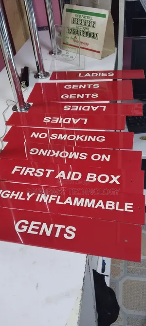 Engraved Acrylic Door Signs