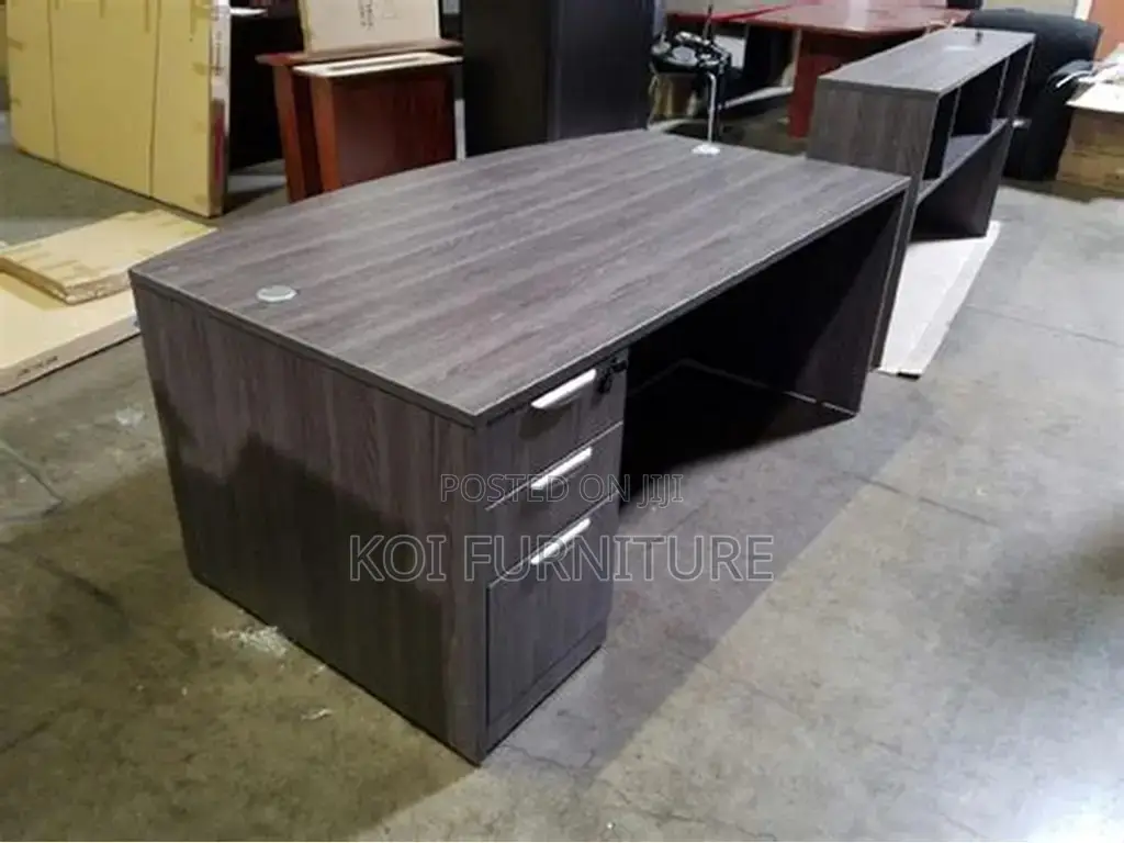 Office Desk; White Bow 1.2 Meters Home Office Study Desk