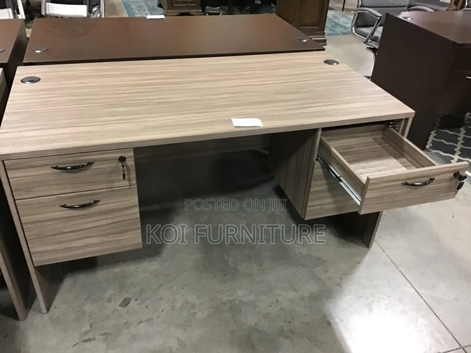 Office Desk; White Bow 1.2 Meters Home Office Study Desk