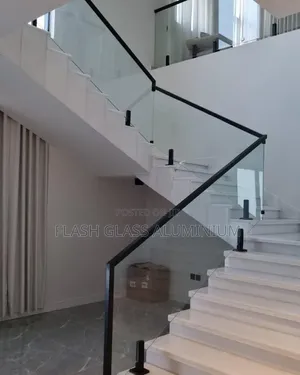 Staircase Glass Railing