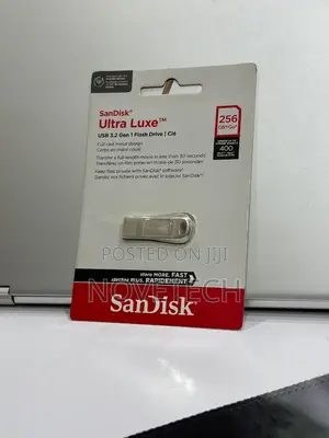 New Sandisk 256gb Ultra Luxe Usb 3.1 Flash Drive