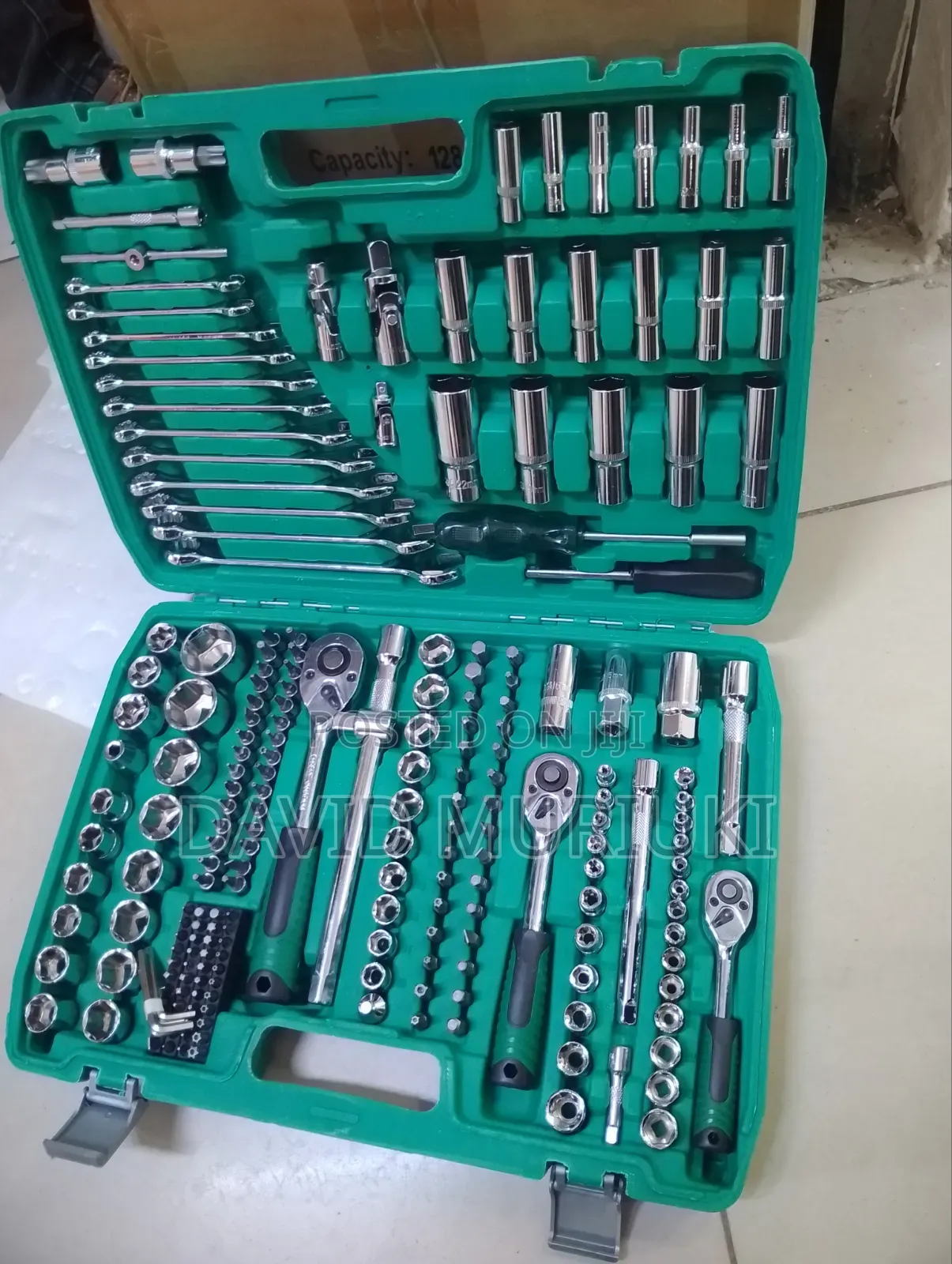 216pcs Ratchet Socket Tool Kit