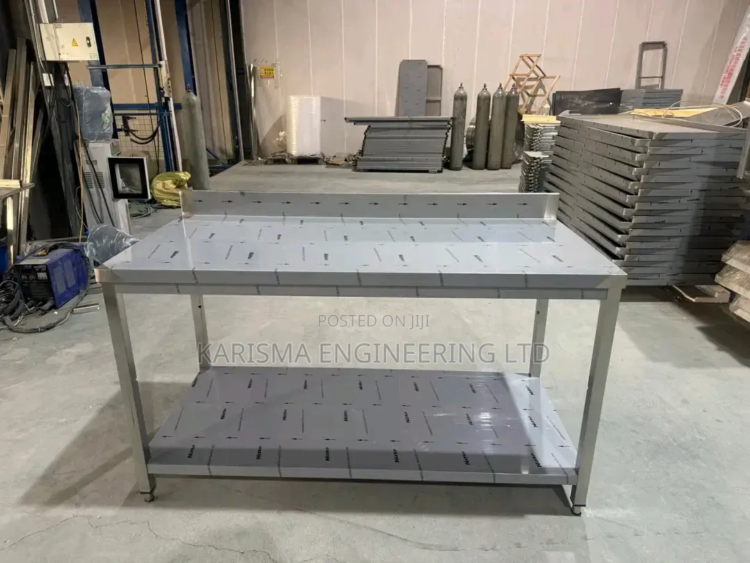 Stainless Steel Commercial Kitchen Worktop
