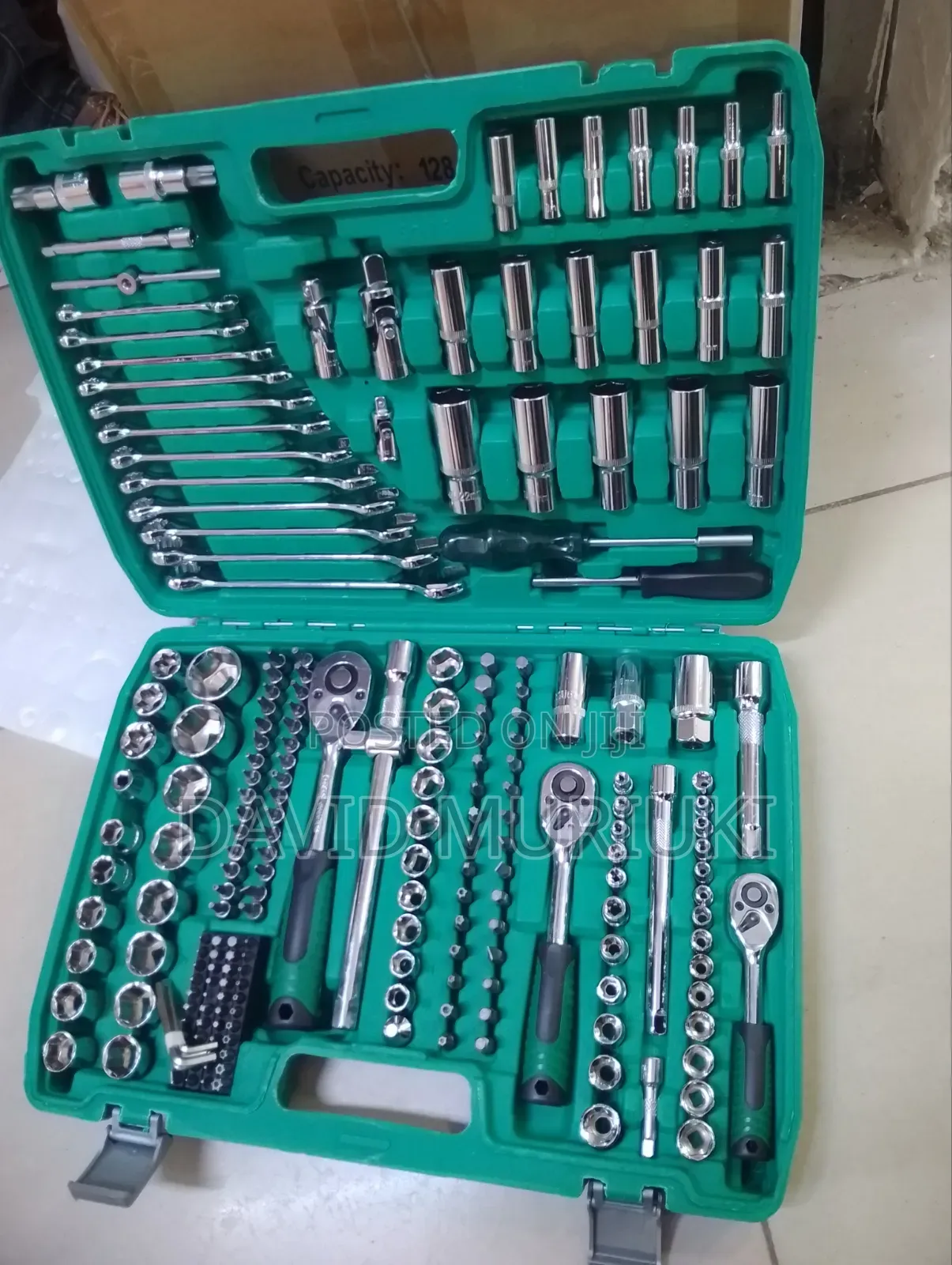 216pcs Ratchet Socket Tool Kits