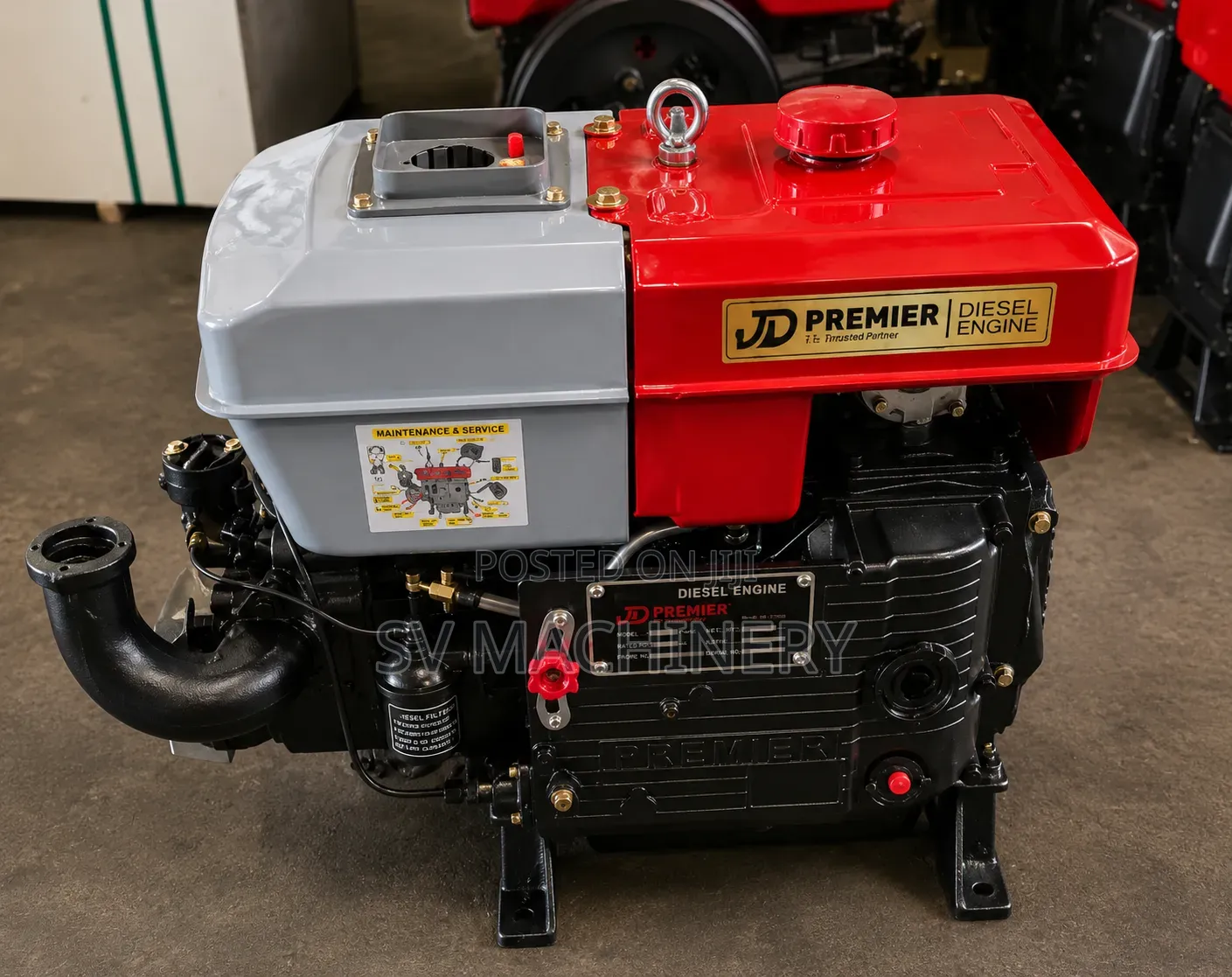 Heavy Duty 10hp Water Cooled Diesel Engine (R 180)