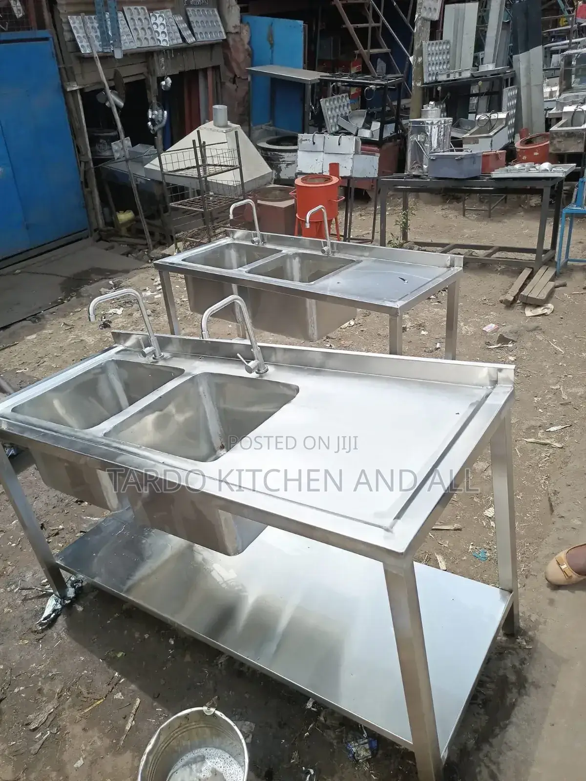 Stainless Steel Double Sink