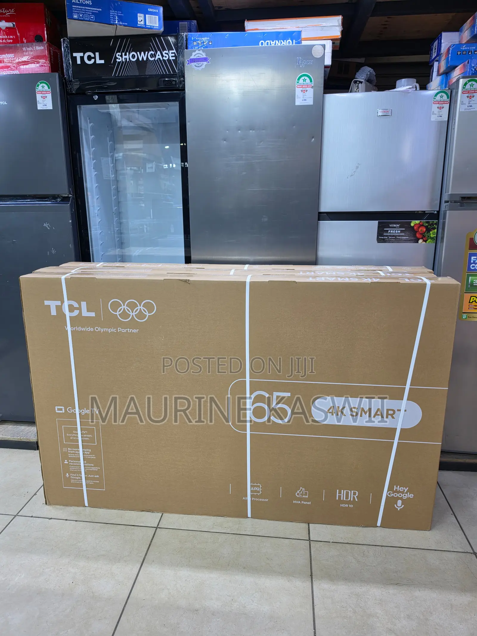 TCL 65 V6d Google Frameless Uhd Tv